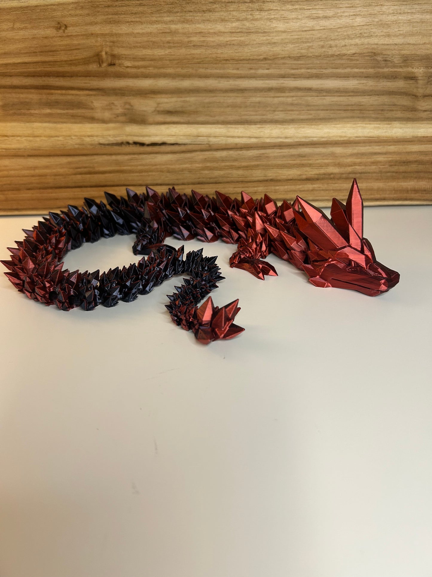 24 Inch Crystal Dragon - 3D Printed
