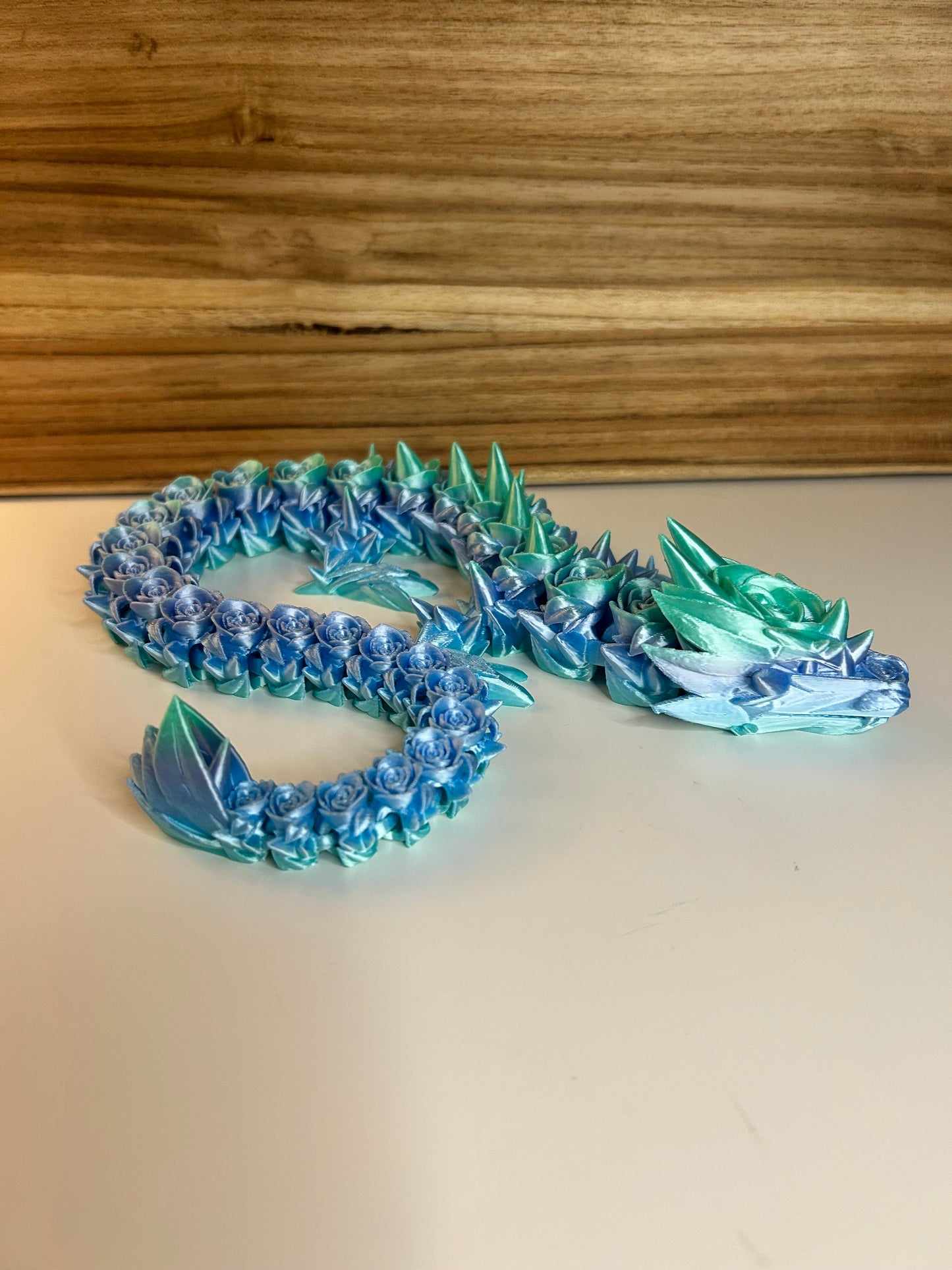 21 Inch Rose Dragon - 3D Printed