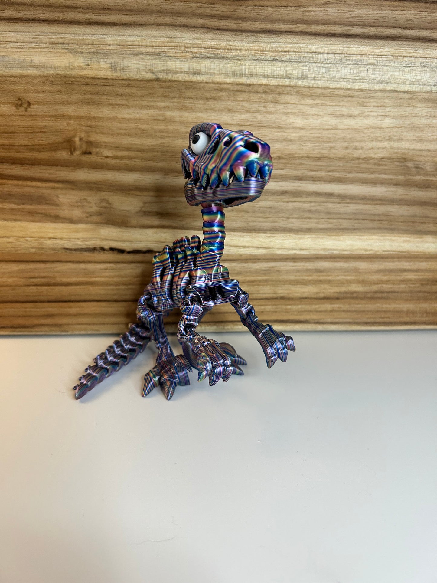 Skeleton Raptor Dinosaur - 3d Printed