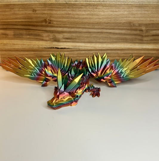 19 Inch Winged Dragon - 3D Printed