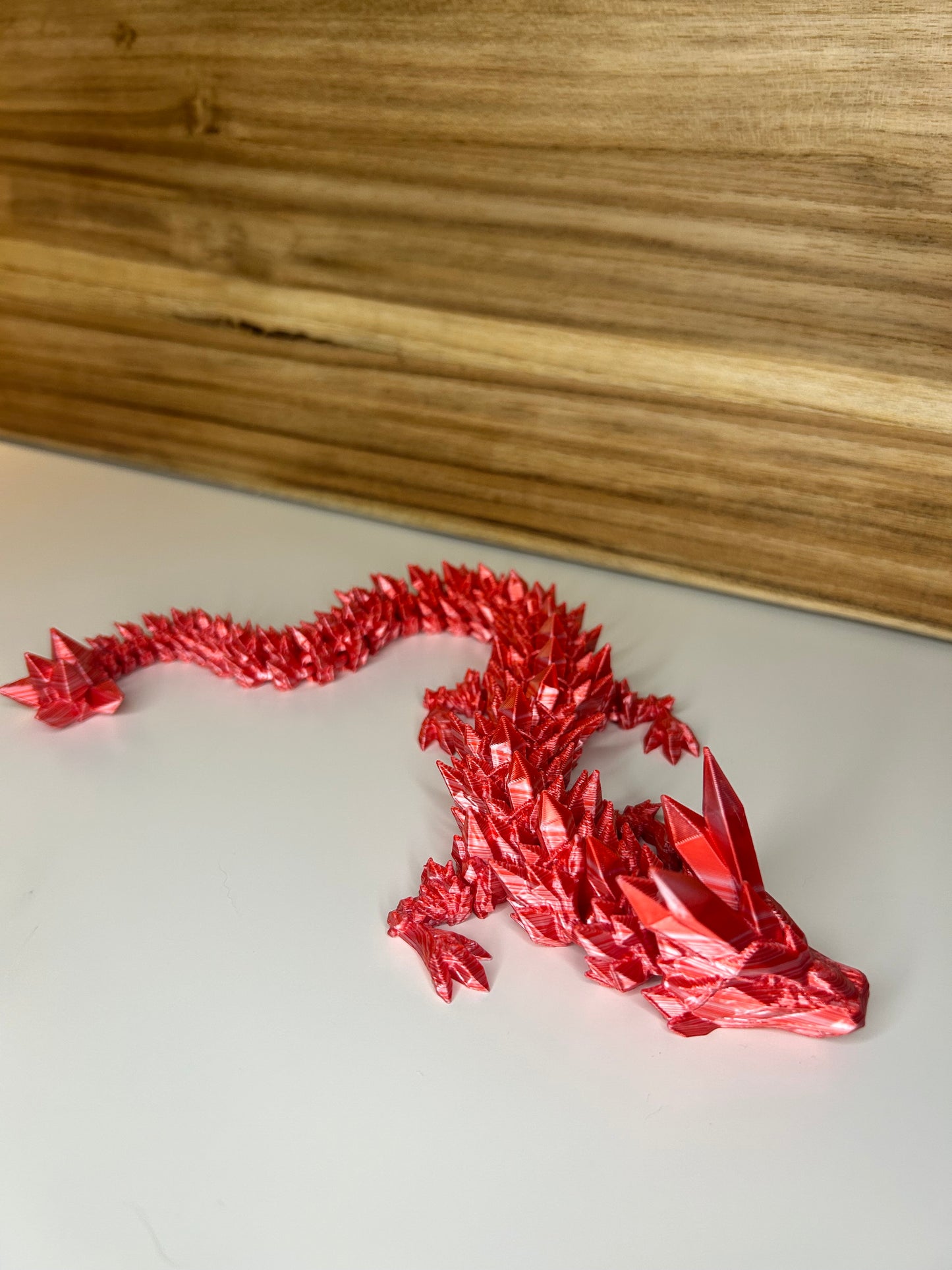 14 Inch Crystal Dragon - 3D Printed