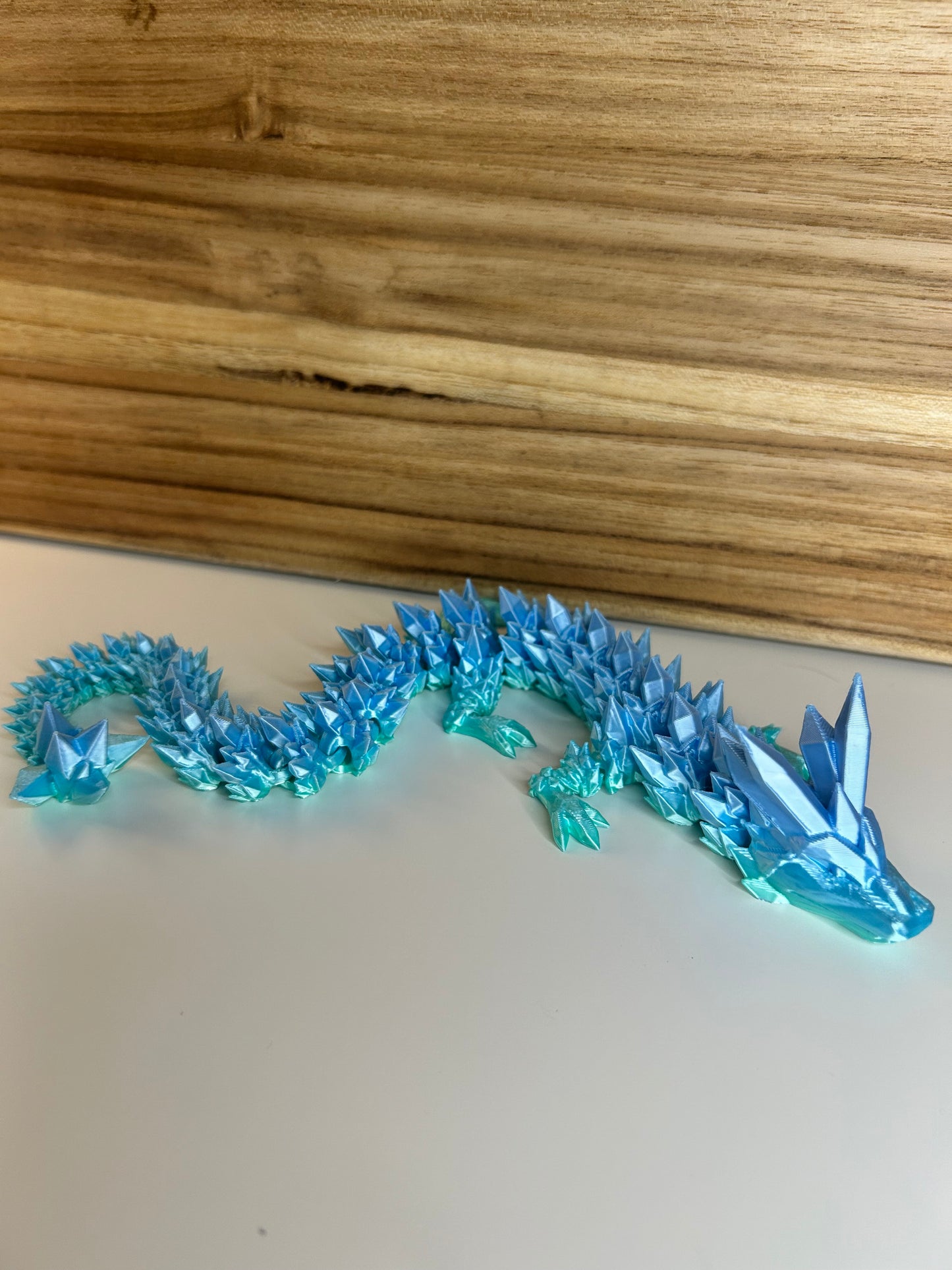 14 Inch Crystal Dragon - 3D Printed
