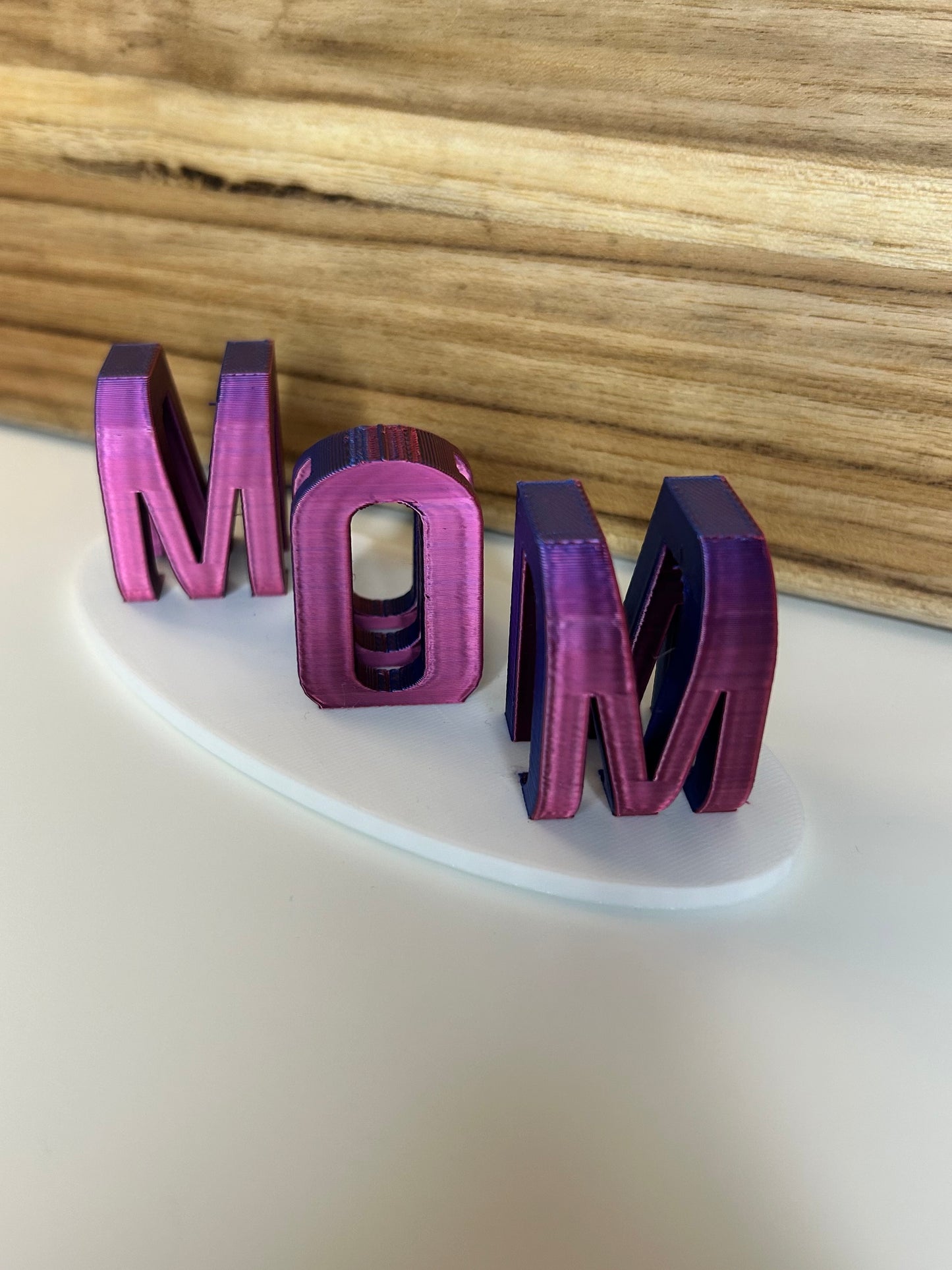 Reversing Mom/Dad Sign - 3D Printed