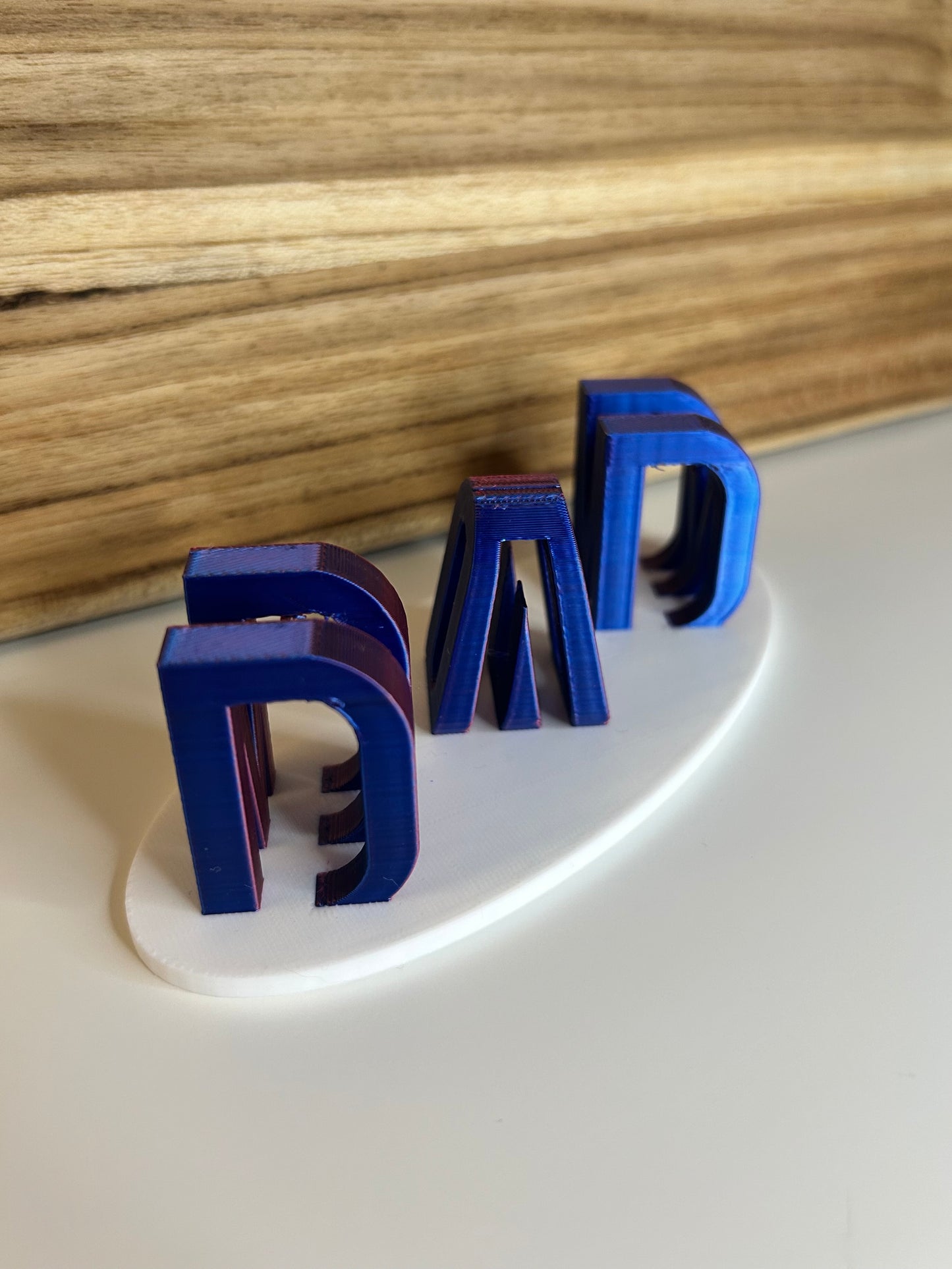Reversing Mom/Dad Sign - 3D Printed