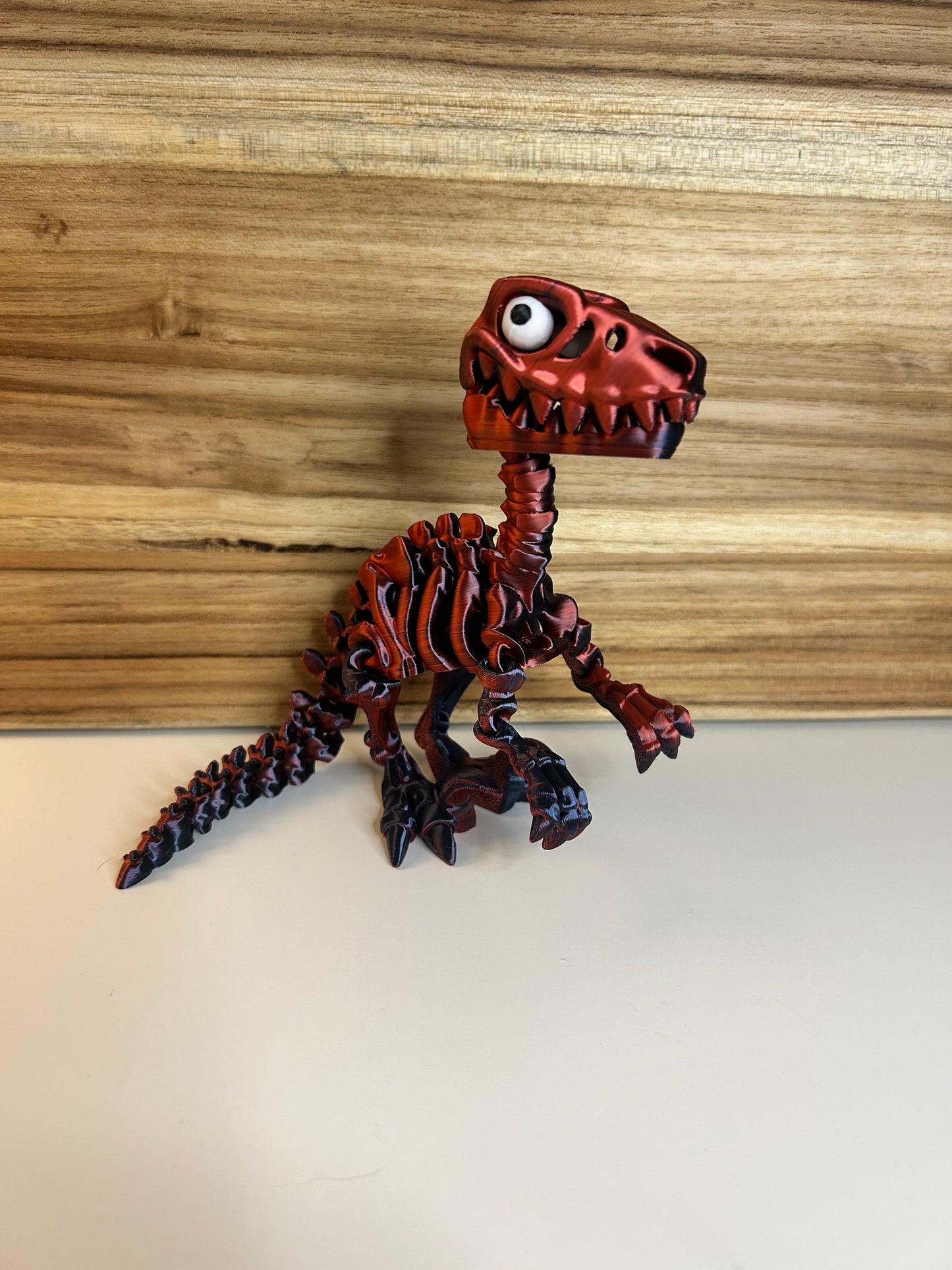 Skeleton Raptor Dinosaur - 3d Printed