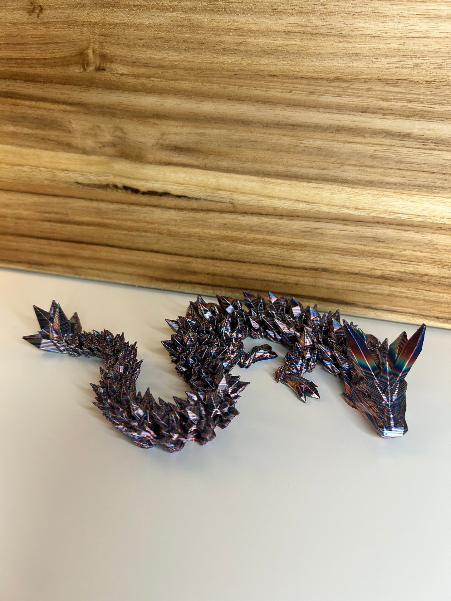 14 Inch Crystal Dragon - 3D Printed