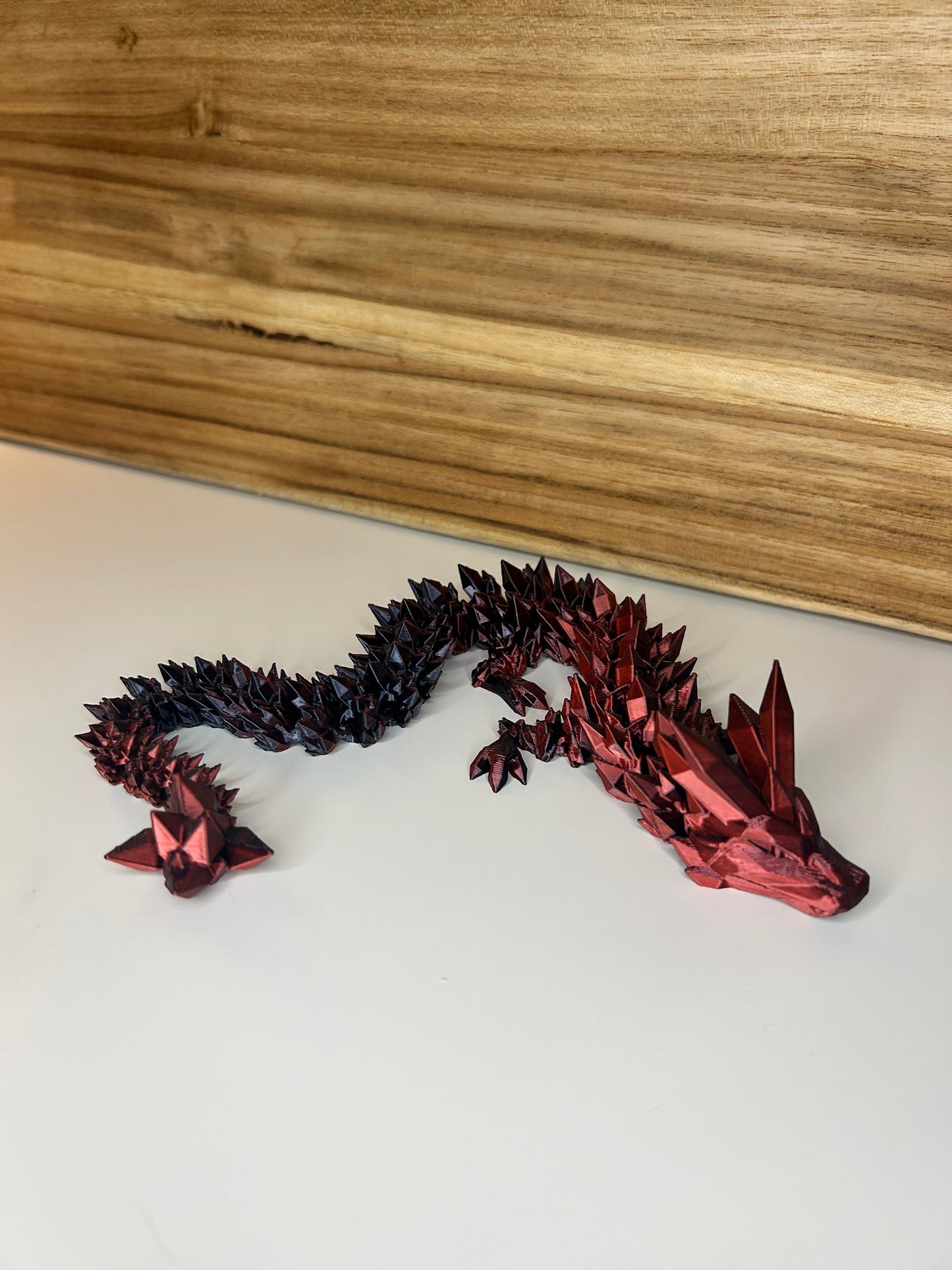14 Inch Crystal Dragon - 3D Printed