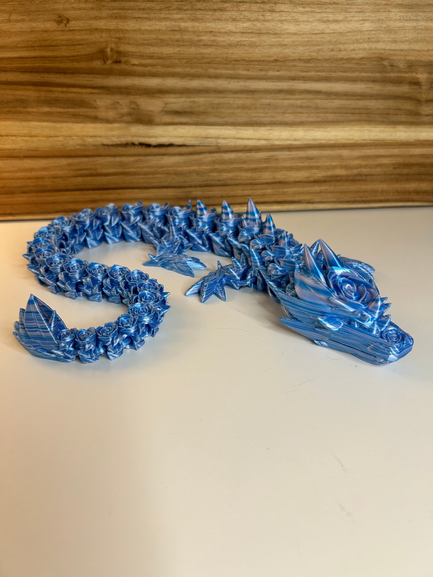21 Inch Rose Dragon - 3D Printed