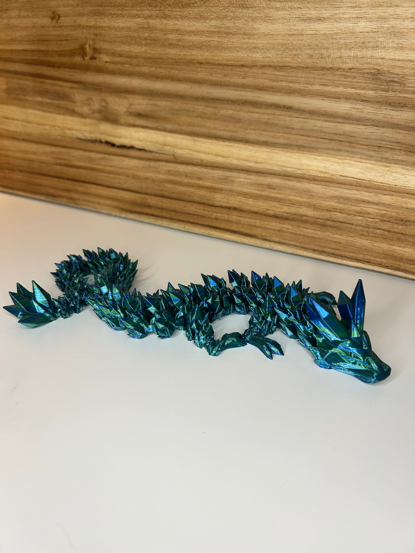 14 Inch Crystal Dragon - 3D Printed
