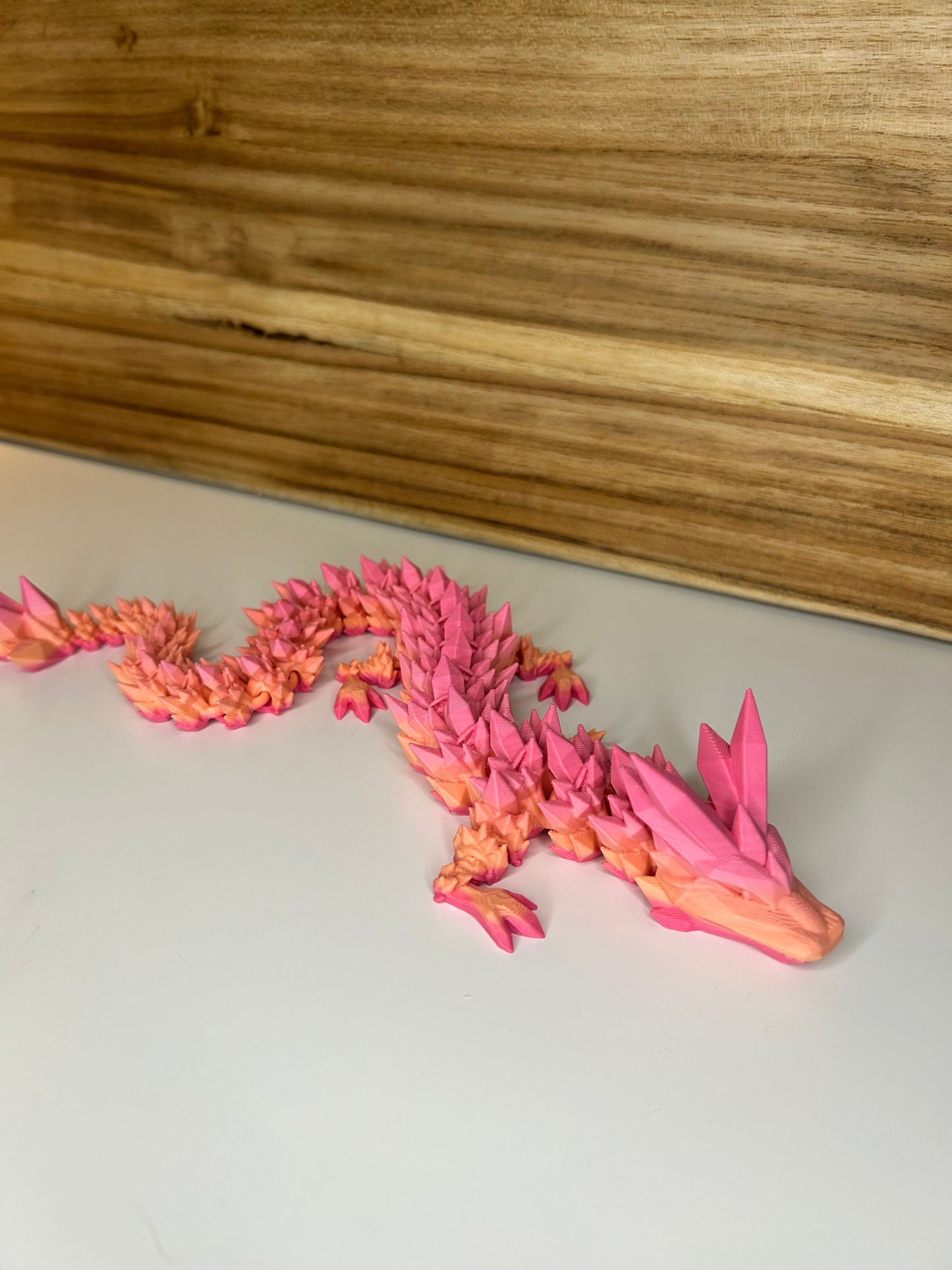 14 Inch Crystal Dragon - 3D Printed