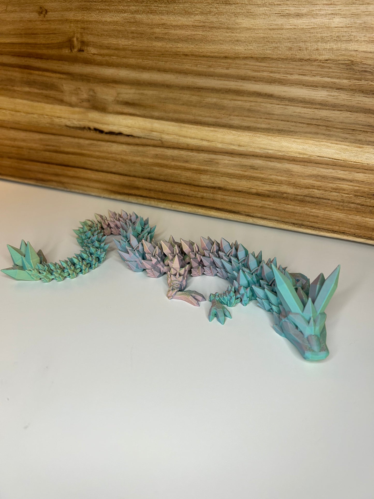 14 Inch Crystal Dragon - 3D Printed