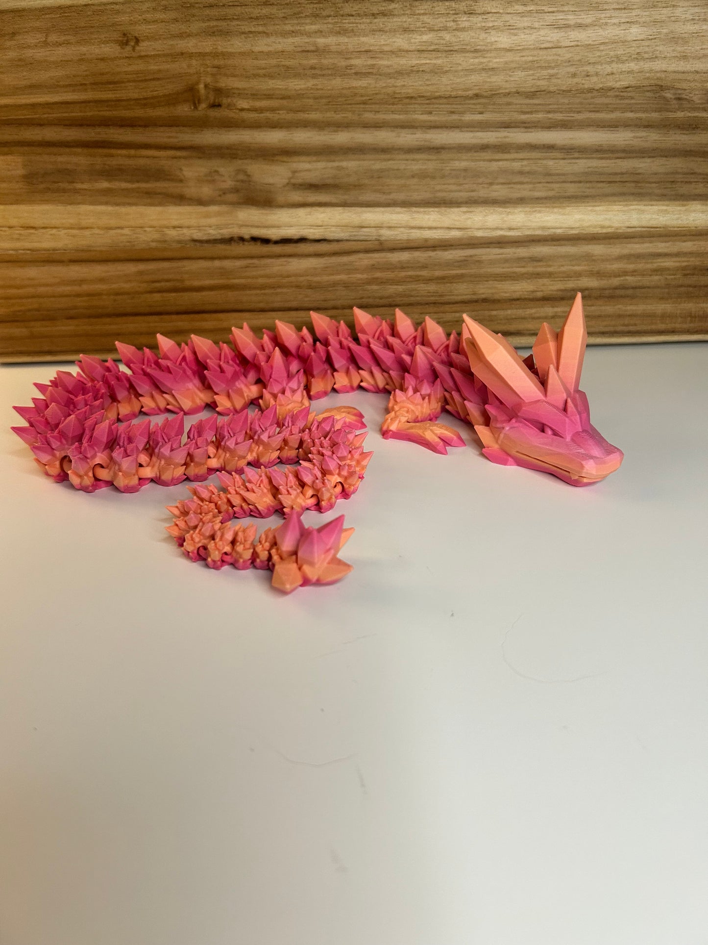 24 Inch Crystal Dragon - 3D Printed