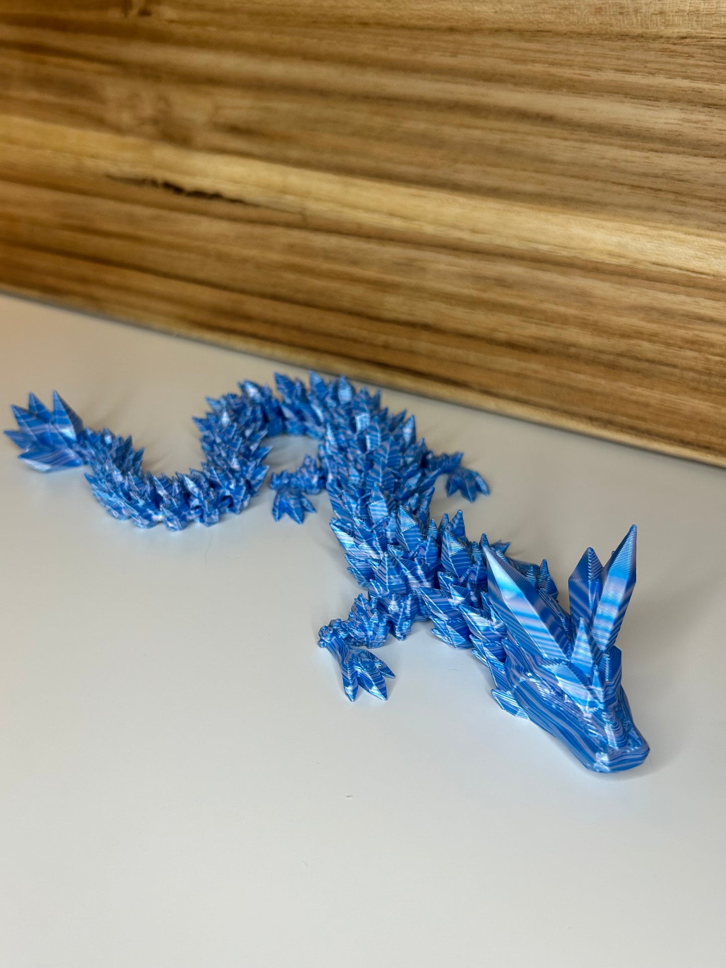 14 Inch Crystal Dragon - 3D Printed