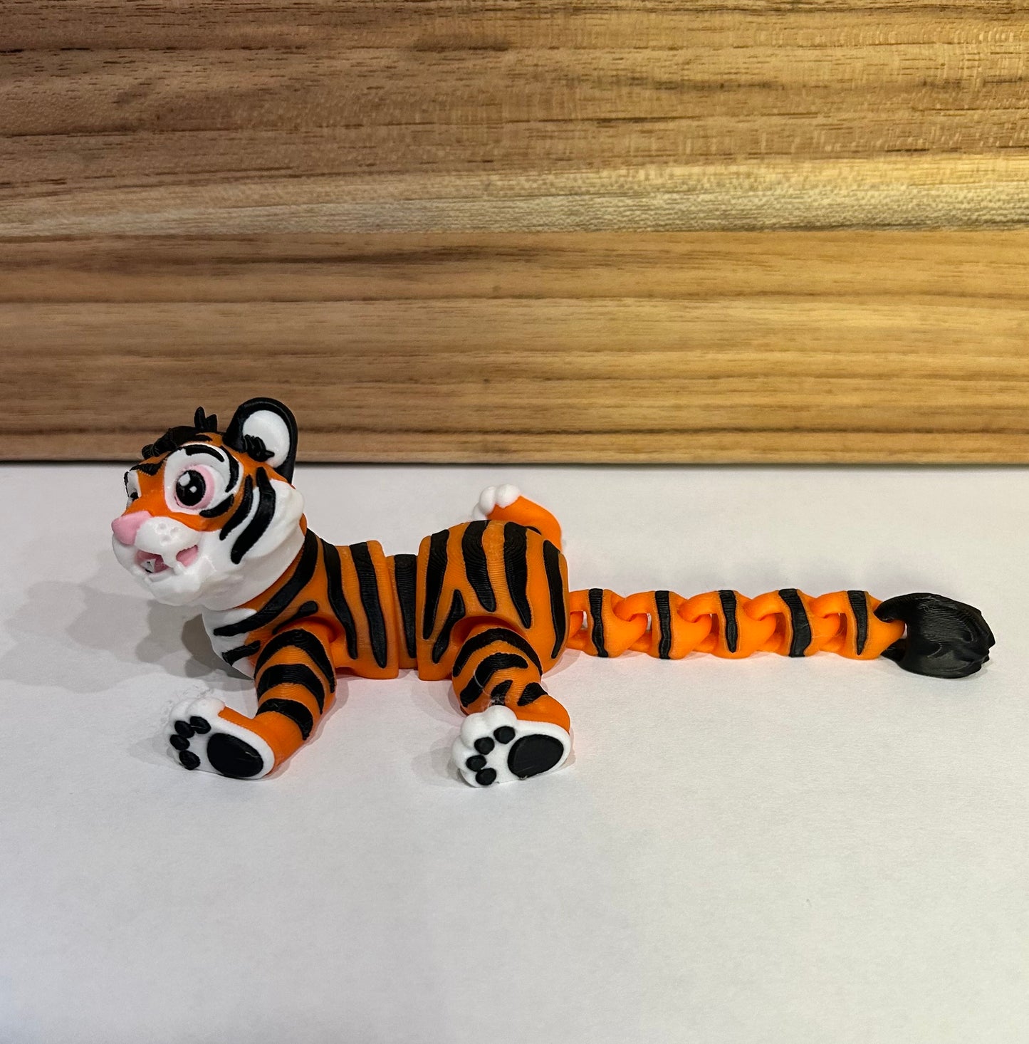 Striped Tiger - 3D printed