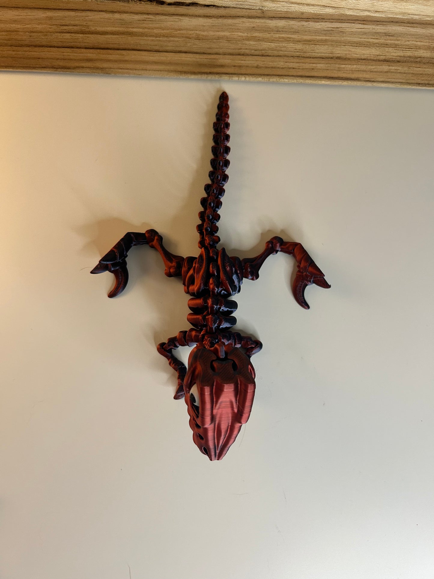 Skeleton Raptor Dinosaur - 3d Printed