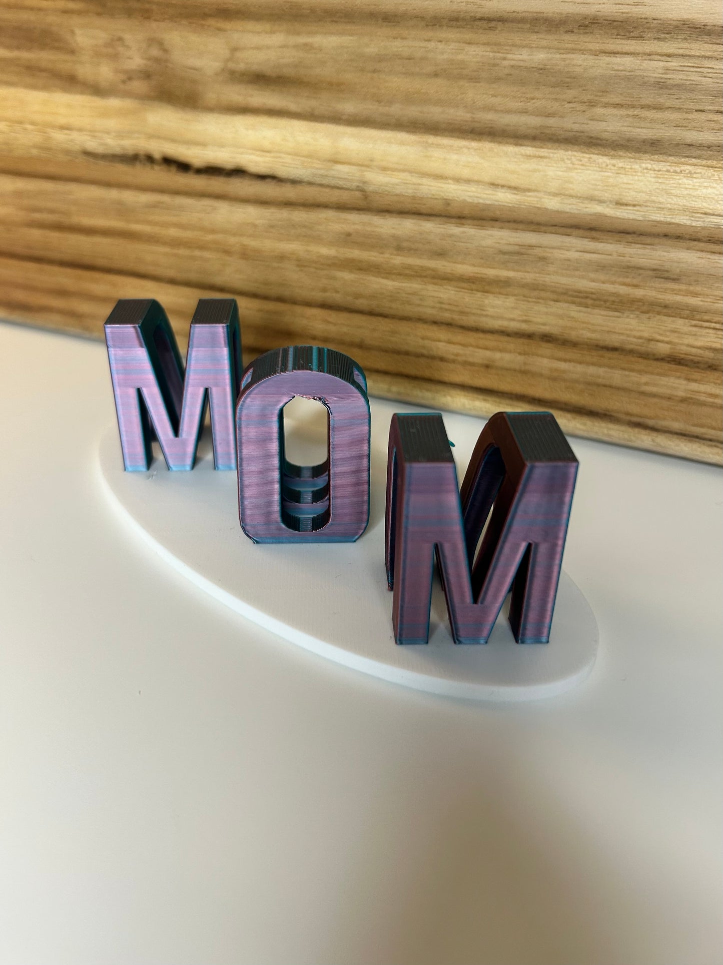 Reversing Mom/Dad Sign - 3D Printed
