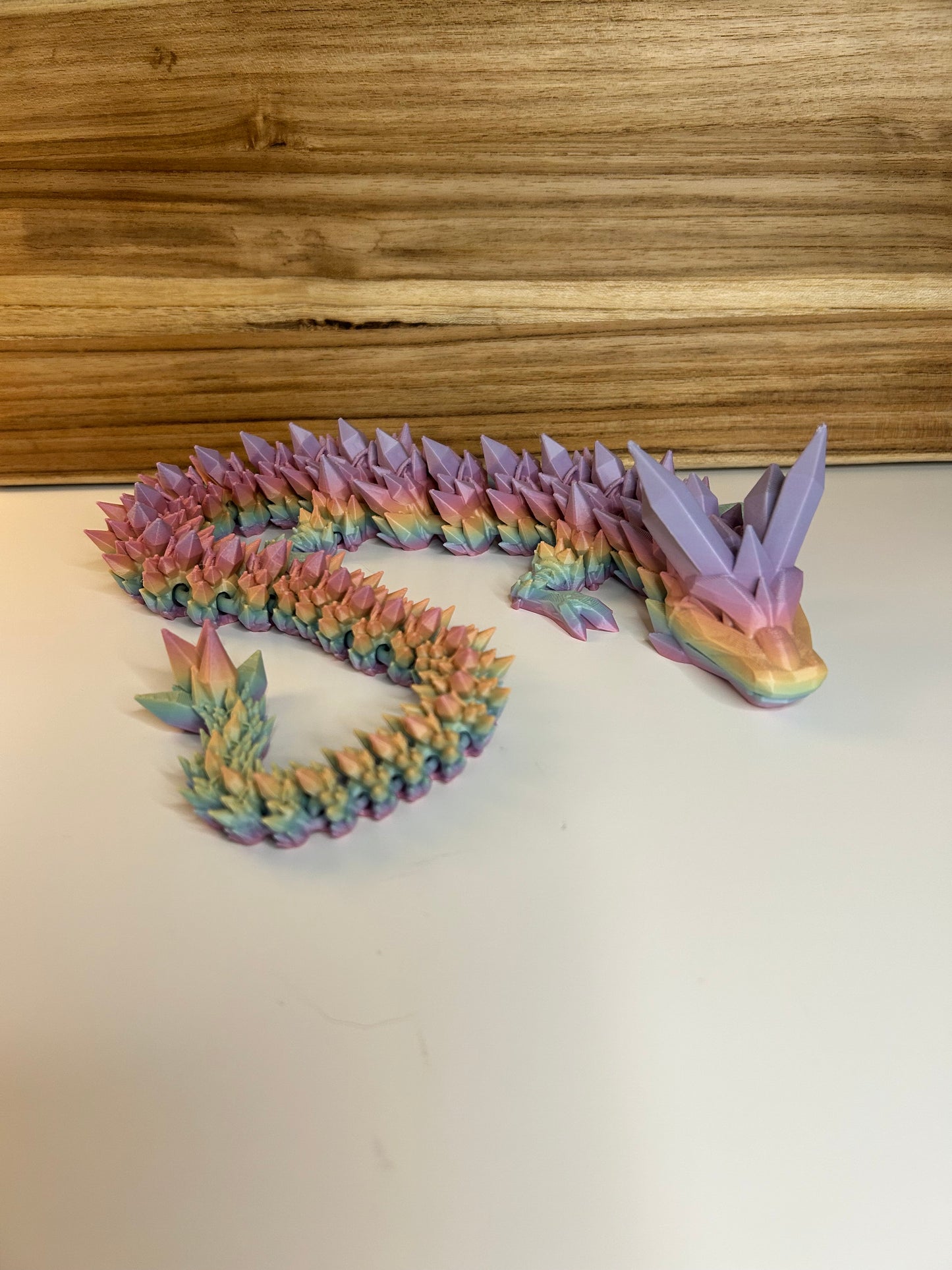 24 Inch Crystal Dragon - 3D Printed