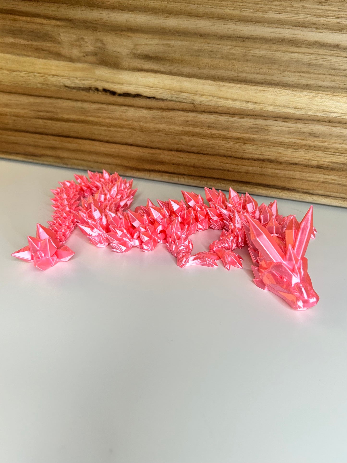 14 Inch Crystal Dragon - 3D Printed