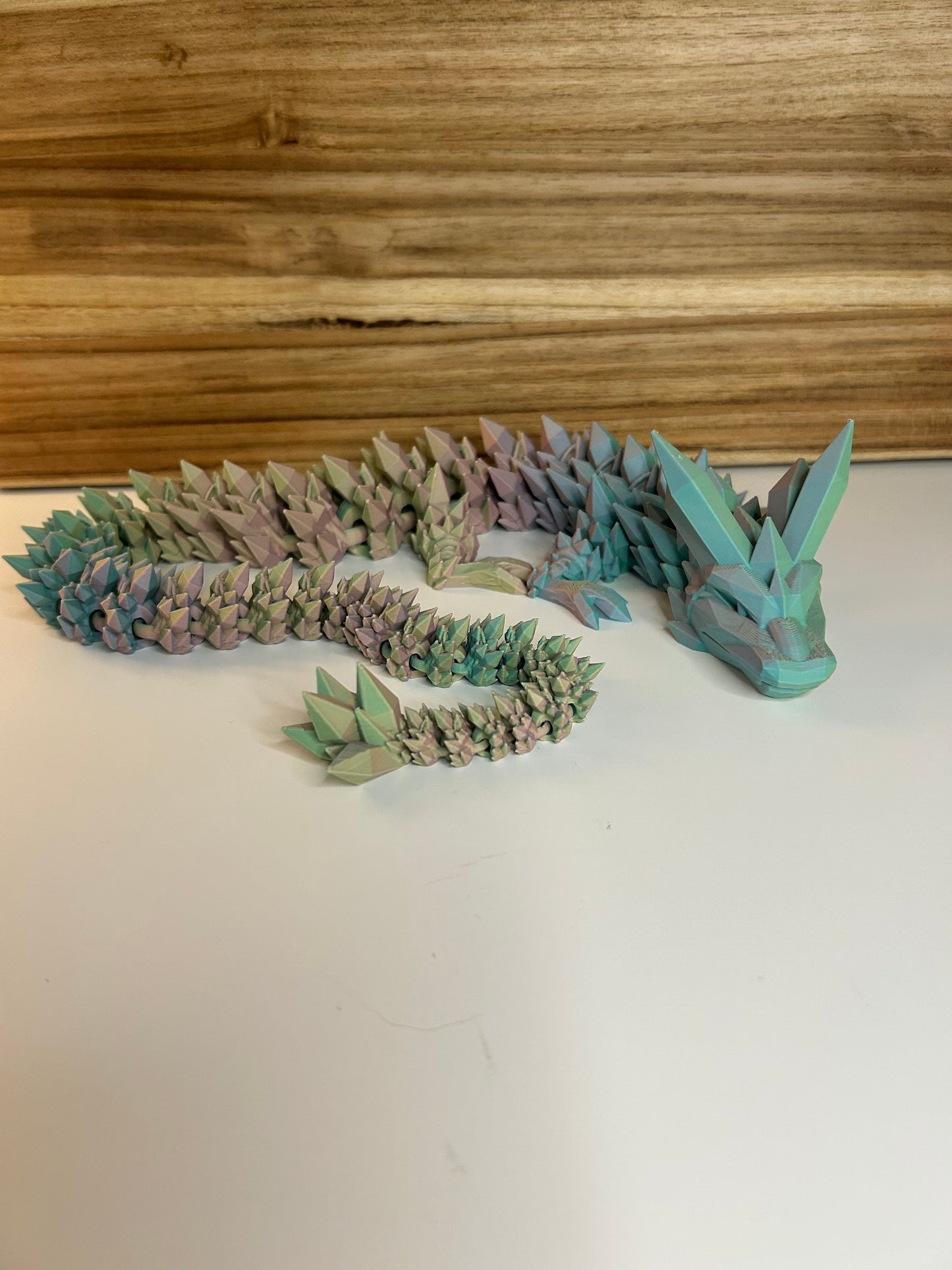24 Inch Crystal Dragon - 3D Printed