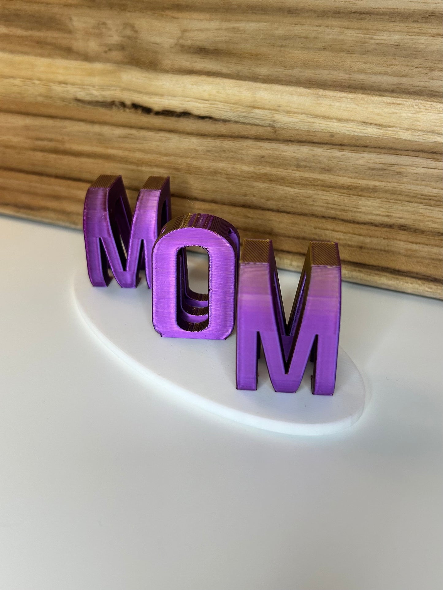 Reversing Mom/Dad Sign - 3D Printed