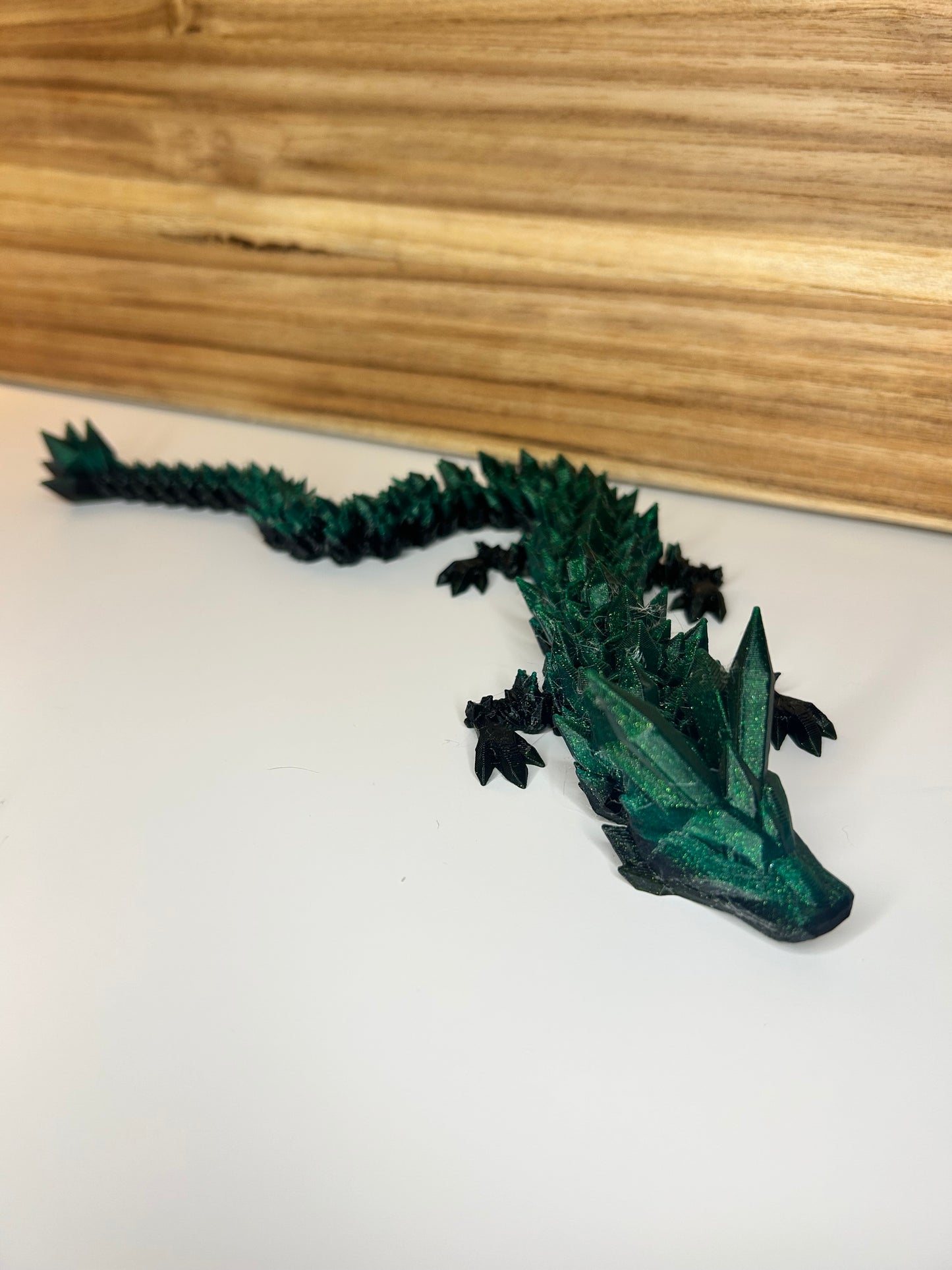 14 Inch Crystal Dragon - 3D Printed