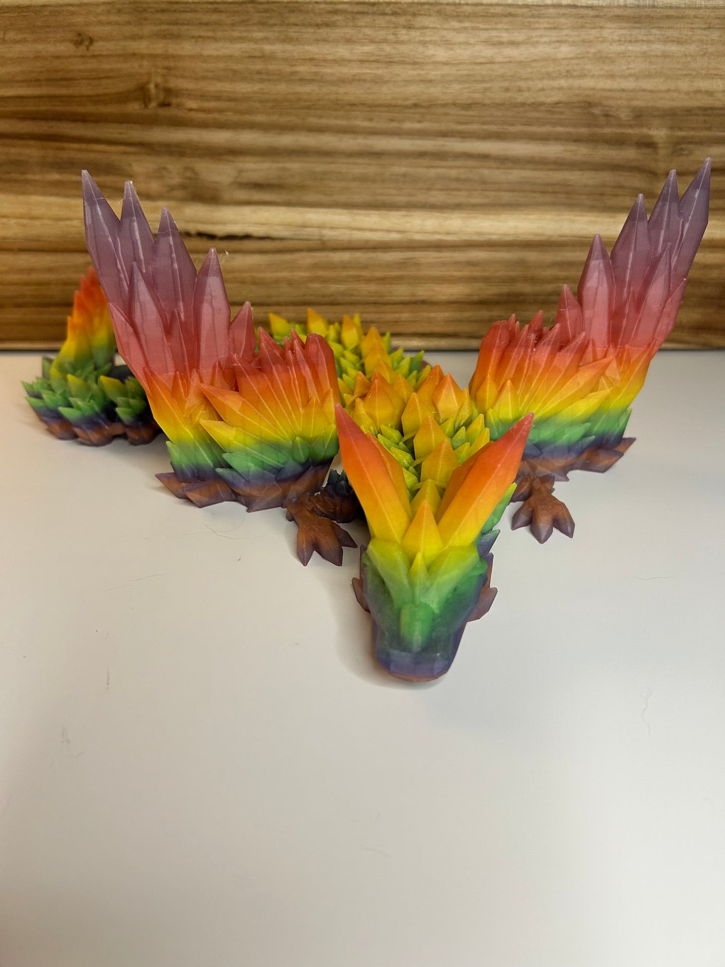 19 Inch Winged Dragon - 3D Printed