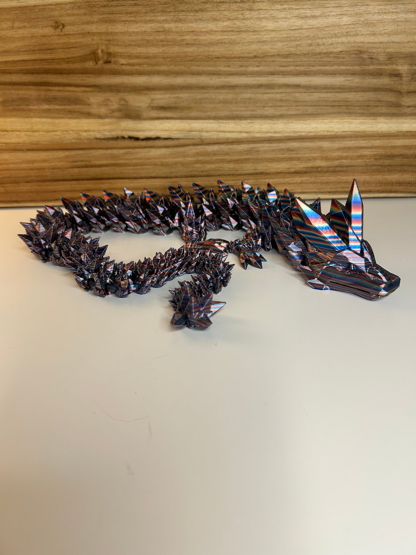 24 Inch Crystal Dragon - 3D Printed